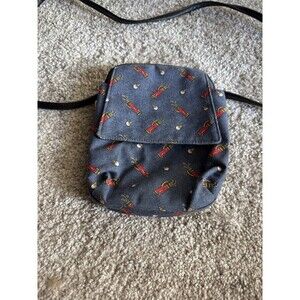 Vintage Marino Sport Golf Crossbody Bag Mini Purse Novelty Golf Print 90s Retro